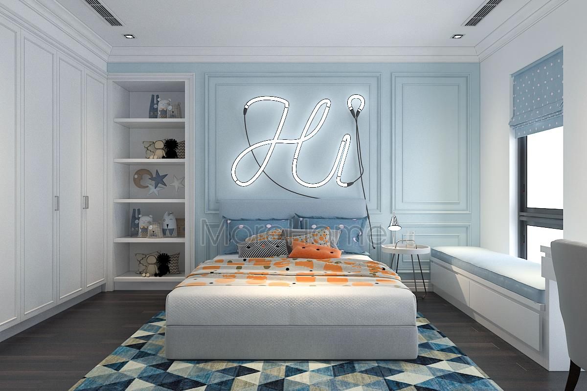 Thiết kế nội thất sang trọng chung cư TSQ, Mỗ Lao, Hà Đông